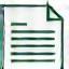 Icon eines Dokuments mit einem Download-Pfeil