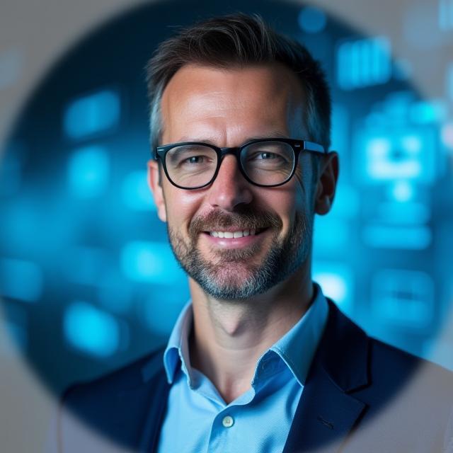 Portrait von Tech-Lead Thomas Berger, Experte für Datensicherheit